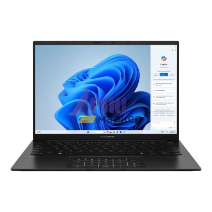 Лаптоп Asus Zenbook UM3406HA-QD036W,R7 HS(HAWK PT H),14." OLED,(1920 x 1200) , 16GB LPDDR5X,1TB  SSD, Windows 11 Home, Black