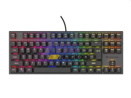 Клавиатура Genesis Mechanical Gaming Keyboard Thor 303 TKL Silent Switch RGB Backlight US Layout Black