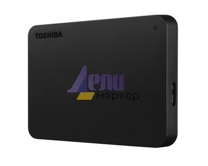 Твърд диск Toshiba Canvio Basics 1TB Black ( 2.5", USB 3.2 )