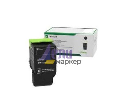 Консуматив Lexmark C2320K0 C/MC2325, 2425, 2535, MC2640 Black Return Programme 1K Toner Cartridge