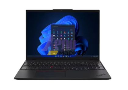 Лаптоп Lenovo ThinkPad L16 G1 Intel Core Ultra 5 125U (up to 4.3GHz, 12MB), 16GB DDR5-5600, 512GB SSD, 16" WUXGA (1920x1200) IPS AG, Intel Graphics, 5MP&IR Cam, Backlit KB, Black, WLAN, BT, 3cell, SCR, FPR, Win11Pro, 3Y Onsite