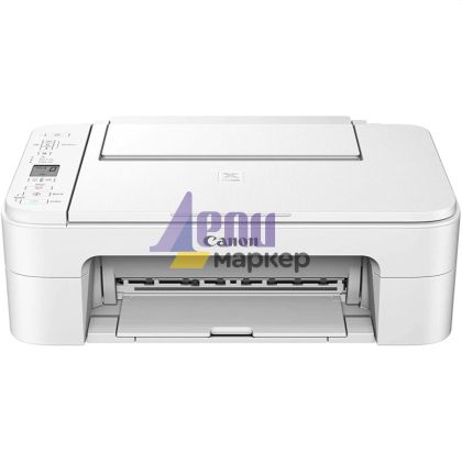 Мастилоструйно многофункционално устройство Canon PIXMA TS3351 All-In-One, White