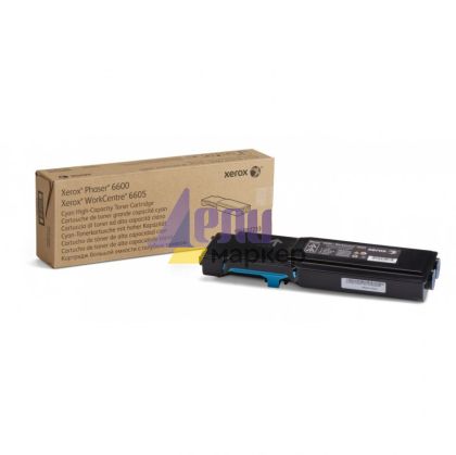 Консуматив Xerox Phaser 6600/WorkCentre 6605 Cyan High Capacity Toner Cartridge, DMO