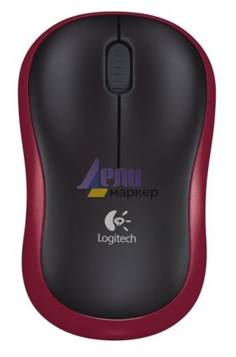 Мишка Logitech Wireless Mouse M185 Red