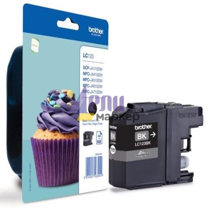 Консуматив Brother LC-123 Black Ink Cartridge for MFC-J4510DW