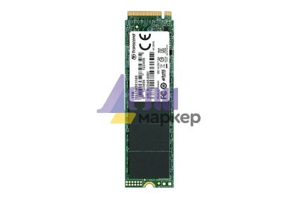 Твърд диск Transcend 1TB, M.2 2280, PCIe Gen3x4, M-Key, 3D TLC, DRAM-less