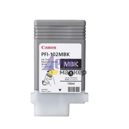 Консуматив Canon Pigment Ink Tank PFI-102, Matte Black