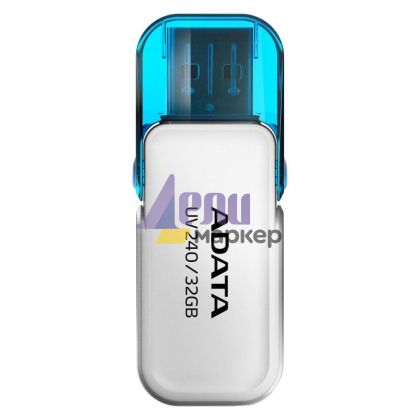 Памет ADATA UV240 32GB USB 2.0 White