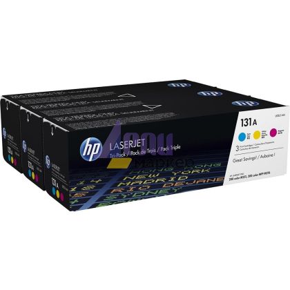 Консуматив HP 131A 3-pack Cyan/Magenta/Yellow Original LaserJet Toner Cartridges