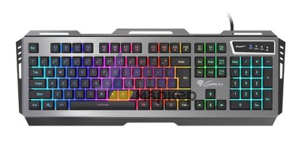 Клавиатура Genesis Gaming Keyboard Rhod 420 Rgb Backlight Us Layout