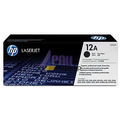 Консуматив HP 12A Black LaserJet Toner Cartridge