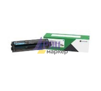 Консуматив Lexmark 20N2HC0 CS/CX331, 431 Cyan Return Programme 4.5K Print Cartridge