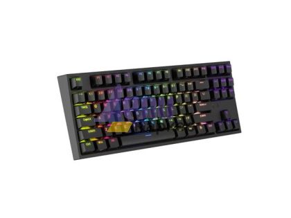 Клавиатура Genesis Gaming Keyboard Thor 404 TKL Black RGB Backlight US Layout Brown Switch