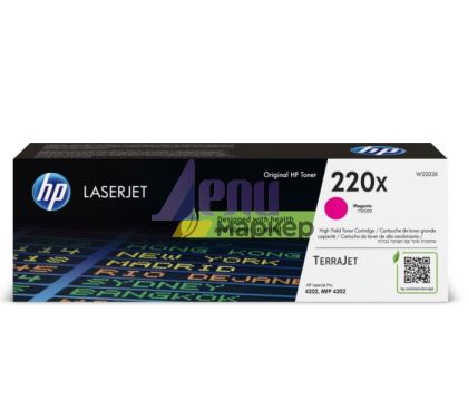 Консуматив HP 220X Original Magenta LaserJet Toner Cartridge