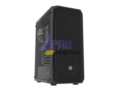 Кутия за компютър Fury PC Case Shobo SH4 Midi Tower, Window, Black