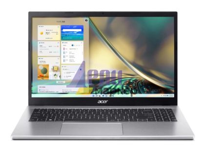 Лаптоп Acer Aspire 3, A315-59-39M9, Core i3 1215U, (up to 4.40Ghz, 10MB), 15.6" FHD (1920x1080) IPS SlimBezel AG, 1*16GB DDR4, 512GB SSD PCIe, Intel UMA Graphics,Cam&Mic, 802.11ac + BT, No OS, Silver+Acer Wireless Slim Mouse M502 WWCB, Mist green (Retail