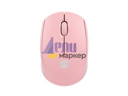 Мишка Natec Mouse Stork Wireless 1600DPI Optical, Pink+Natec Mouse Pad Photo Italy 220 x 180 mm