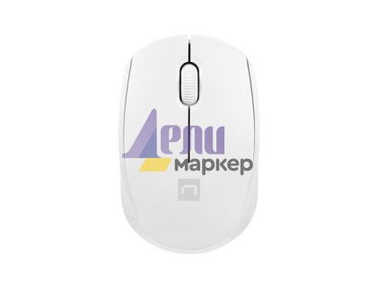 Мишка Natec Mouse Stork Wireless 1600DPI Optical, White+Natec Mouse Pad Photo Italy 220 x 180 mm