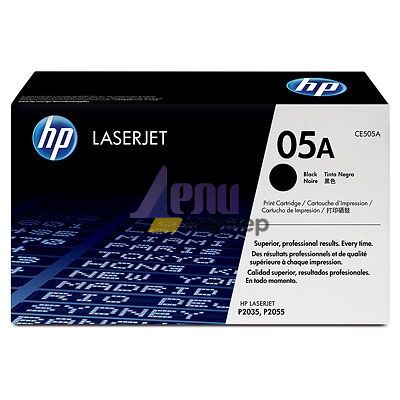 Консуматив HP 05A Black LaserJet Toner Cartridge