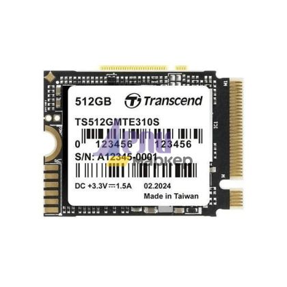 Твърд диск Transcend 512GB, M.2 2230, PCIe Gen4x4, NVMe, 3D TLC, DRAM-less