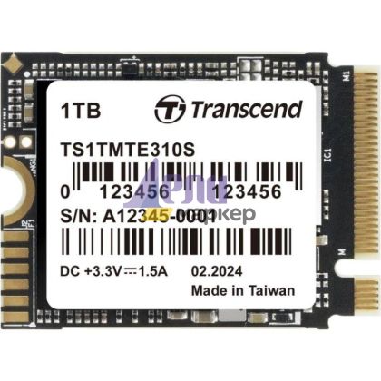 Твърд диск Transcend 1TB, M.2 2230, PCIe Gen4x4, NVMe, 3D TLC, DRAM-less