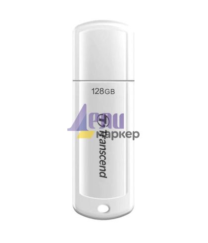 Памет Transcend 128GB, USB3.1, Pen Drive, Classic, White