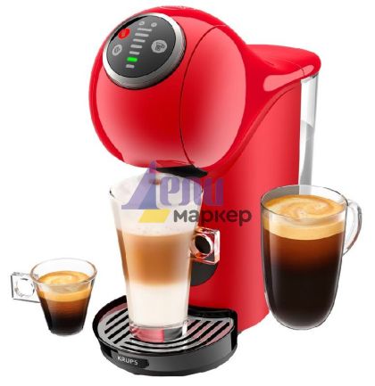 Кафемашина KRUPS® NESCAFE® Dolce Gusto® Genio S Plus Червен