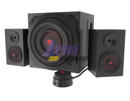 Аудио система Genesis Speakers Helium 610BT 60W Rms 2.1 Black Wired Remote Control