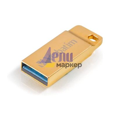 Памет Verbatim Metal Executive 64GB USB 3.0 Gold