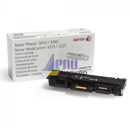 Консуматив Xerox Phaser 3052, 3260/ WorkCentre 3215, 3225 (3000 Pages) Toner Cartridge, Black