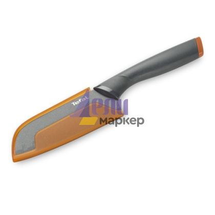 Нож Tefal K1220104, Fresh Kitchen Santoku knife + cover 12 cm