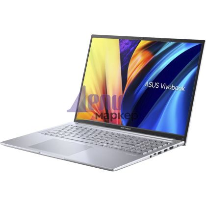 Лаптоп Asus Vivobook 16X M1603QA-MB731W, AMD Ryzen 7 5800H 3.2 GHz(16M Cache, up to 4.3GHz) 16" WUXGA (1920 x 1200), 16GB DDR4 (8ON BD.), 1TB PCIEG3 SSD, AMD Radeon Graphic, Windows 11, Transparent Silver