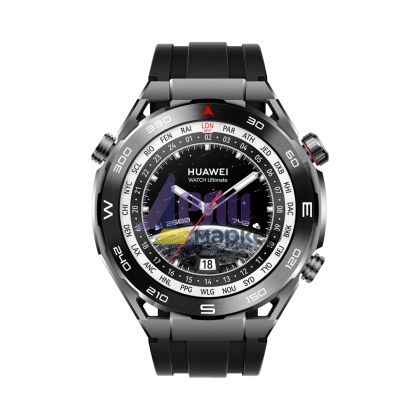 Часовник Huawei Watch Ultimate Colombo B19, 1.5 LTPO Amoled 466*466, 10ATM, IP68, BT 5.2,  Black Zircon-based Amorphous Alloy Case