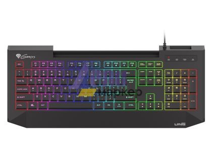 Клавиатура Genesis Gaming Keyboard Lith 400 RGB US Layout RGB Backlight X-Scissor Slim