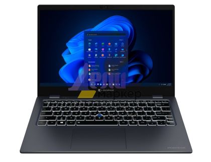 Лаптоп Dynabook Toshiba Portege X30L-K-10Z, Intel Core i7-1260P, LPDDR5 4800 16GB OnBoard , M.2 PCIe 512G SSD, 13.3" FHD non-glare, HD Ca, BT, 3G w/LTE (4G), Intel 11ax+acagn+BT (2x2), Win 11 Pro, Dark Blue, backlight KB, 3Y Gold On-site Europe