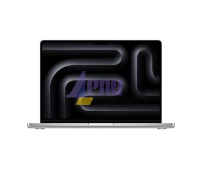 Лаптоп Apple 14-inch MacBook Pro: Apple M4 Pro chip with 12-core CPU and 16-core GPU, 24GB, 512GB SSD - Silver US Keyboard
