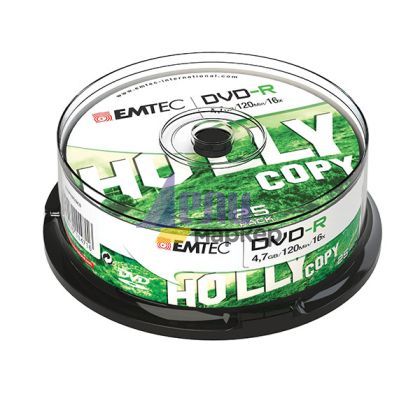 DVD-R Emtec 16x 4.7 GB 25 бр., шпиндел