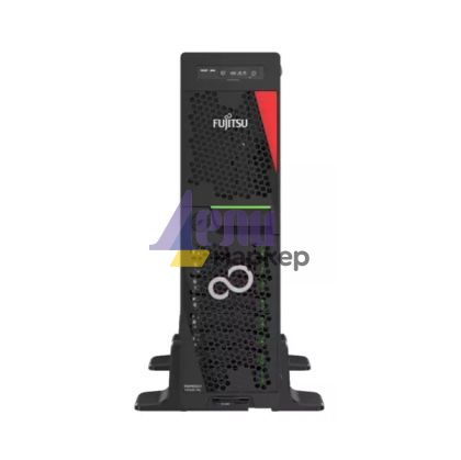 Сървър Fujitsu PRIMERGY TX1320 M6, Intel Xeon E-2488 8C/16T 3.20 GHz, 1x32GB 2Rx8 DDR5-4800 U ECC, NO HDD, Max.8x(4x+4x)x2.5"HP, RAID 0/1/10, 2x1GB(RJ45), ErP Lot9 conf.for 8x HDDs, iRMCS6 eLCM Lic., No PCord, 2x M2 slots, TPM 2.0 V2, PSU 500W HP, FTS wid