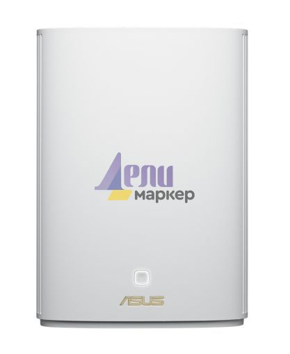 Меш система Asus Mesh WiFi, ZenWiFi AX Hybrid XP4 1PK, AX1800 + AV1300, Dual-Band, coverage up to 260m2, Quad-Core 1.2GHz CPU, 256MB/512MB Flash/RAM, Gigabit, AiProtection Pro, Adaptive QoS, VPN server/client, IPTV, OFDMA, Beamforming, AiMesh, White