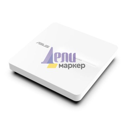 Аксес-пойнт Asus Business PoE Access Point ExpertWiFi EBA63, AX3000, Dual-Band, Quad-Core 1.7GHz CPU, 256MB/512MB Flash/RAM, Gigabit, OFDMA, Beamforming, WPA, WPS, SSH, 5 SSIDs, SDN, PoE & PoE+, wall mounting/ceiling,White