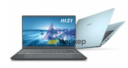 Лаптоп MSI Prestige 14 Evo A12M, 14" FHD (1920x1080), sRGB 100%, 300nits 1W panel,  i7-1280P (14C/20T up to 4.80 GHz), 16GB, SSD 1TB, Iris Xe GPU, Wi-Fi 6E, BT5.2, Windows 11 Home, 3-Cell 53.8 Whr, Gray, 1.29 kg+Pantum M6500W Laser MFP