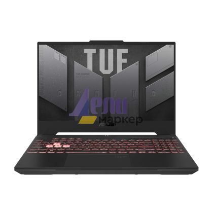 Лаптоп Asus TUF A15 FA507NUR-LP080, AMD Ryzen 7 7435HS  3.1GHz (20MB Cache, up to 4.55GHz, 8 cores, 16 Threads), 15" FHD(1920 x 1080) 16:9,16GB DDR5 ,1TB  PCIe 4.0,RTX 4050 6GB GDDR6, Wi-Fi 6(802.11ax)Backlit Chiclet Keyboard 1-Zone RGB, no OS, Mecha Gray