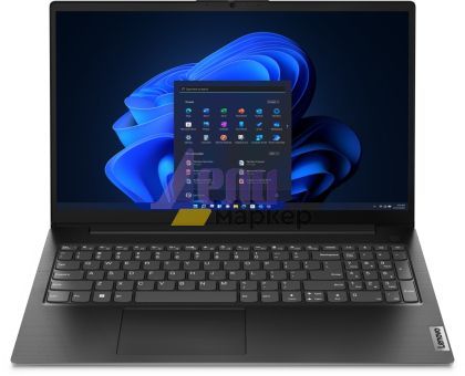 Лаптоп Lenovo V15 G4 AMD Ryzen 5 7520U (up to 4.3GHz, 4MB), 16GB LPDDR5 5500MHz, 512GB SSD, 15.6" FHD (1920x1080) TN AG, AMD Radeon 610M Graphics, WLAN, BT, HD 720p Cam, 2 cell, Black, DOS, 3Y CCI