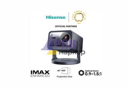 Мултимедиен проектор Hisense C2 Pro Smart mini  Laser Projector, 4K Ultra HD 3840x2160, 2000:1, 2600 lum, 60 Hz, Optical Zoom& Digital Zoom,Dolby Vision, IMAX enhanced,Dolby Vision, HDR10+, HDR10, HLG, 2*10W