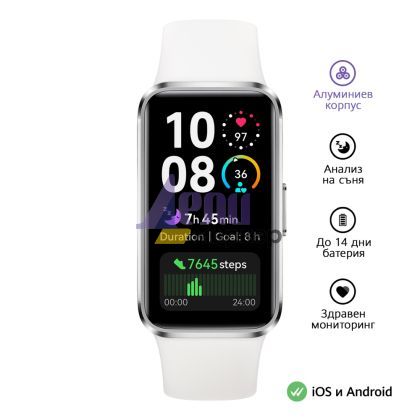 Фитнес гривна Huawei Band 10 Nora-B29F White
