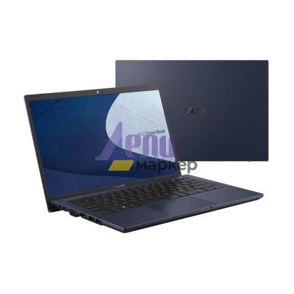 Лаптоп Asus ExpertBook B1 B1400CEAE-EB4542,Intel Core i5-1135G7 2.4 GHz (8M Cache, up to 4.2 GHz), 14.0" FHD IPS(1920x1080), Intel Iris Xe Graphics, 8GB DDR4 on BD. (1 slot free), 256GB M.2 NVMe,VGA,HDMI,1xThunderbolt,RJ45, No OS, Black