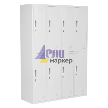 Метален шкаф Carmen CR-1276 J - сив