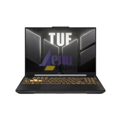 Лаптоп Asus TUF F16 FX607VU-RL091 Inte i7-13620H 2.4 GHz (24M Cache, up to 4.9 GHz, ), 16" FHD(1920 x 1200) 16:9,144 Hz.16GB DDR5 ( 5600hz) ,1TB PCIe 4.0,RTX40506GB GDDR6, Wi-Fi 6(802.11ax)Backlit Chiclet Keyboard 1-Zone RGB, no OS, Mecha Gray
