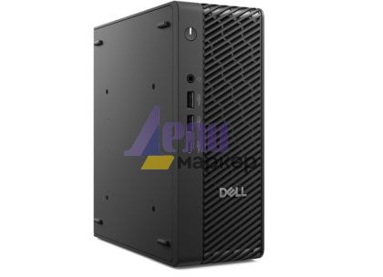 Работна станция Dell Pro Max Micro FCM2250, Intel Core Ultra 7 265 (30 MB cache, 20 cores, 1.8 GHz to 5.3GHz), 16GB: 1 x 16 GB, DDR5, 5600 MT/s, 1TB SSD PCIe M.2, NVIDIA RTX A1000, 8 GB GDDR6, Wi-Fi 6/7 BE200, Bulgarian Keyboard&Mouse, 280W, W11Pro, 3Y PS