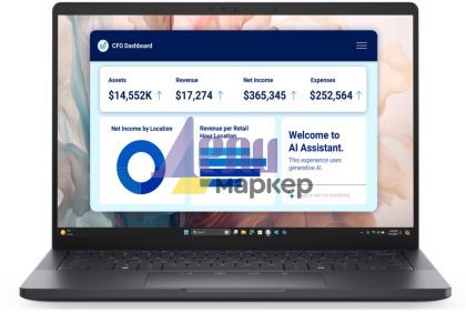 Лаптоп Dell Pro 13 Premium PA13250, Intel Ultra7 268V (48 TOPS NPU, 8 cores, up to 5.0 GHz), 13.3" QHD+ (2560x1600) 500nits Touch, WVA 500nits AG, 32 GB: LPDDR5x, 8533 MT/s (onboard), 512 GB SSD PCIe M.2, Intel Arc, 8MP HDR + IR Cam and Mic, Wi-Fi 7, FPR,